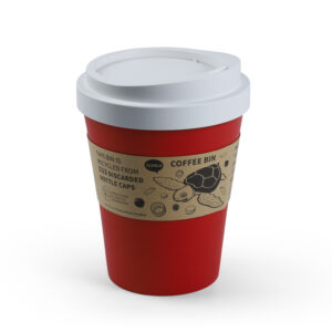 פח  COFFEE אדום