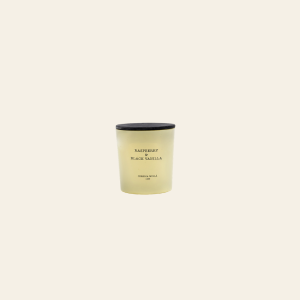 נר גדול RASPBERRY&BLACK VANILLA