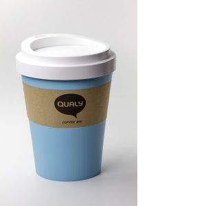 פח  COFFEE תכלת