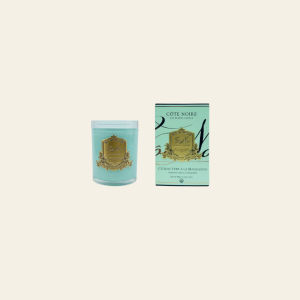 נר גדול טורקיז PERSIAN LIME & TANGERINE