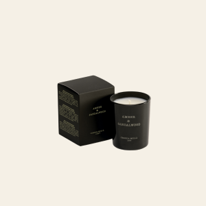 נר קטן AMBER & SANDALWOOD