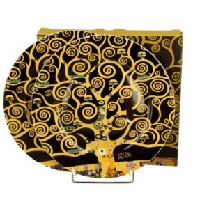 סט צלחות קינוח TREE OF LIFE קלימט