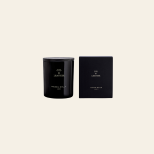 נר בינוני OUD & LEATHER